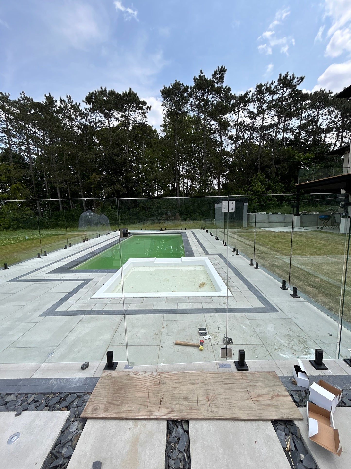 Tempered glass Gates & Hinge Panels - 12 mm
