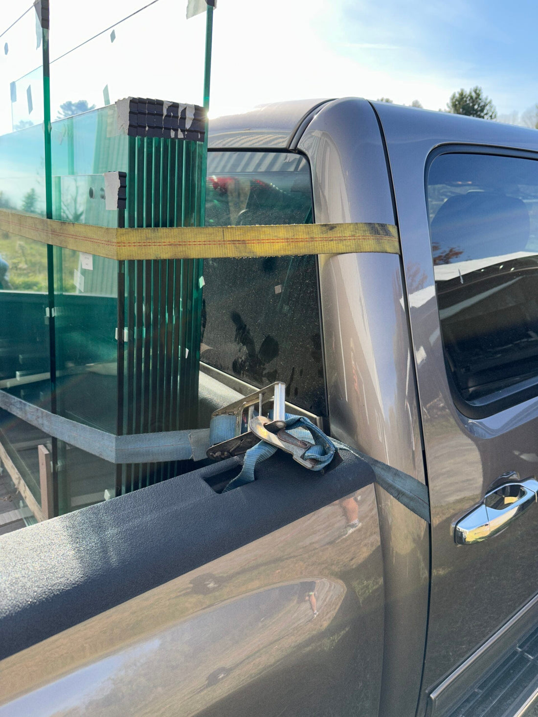 Another customer loaded up with a GlassRail system.